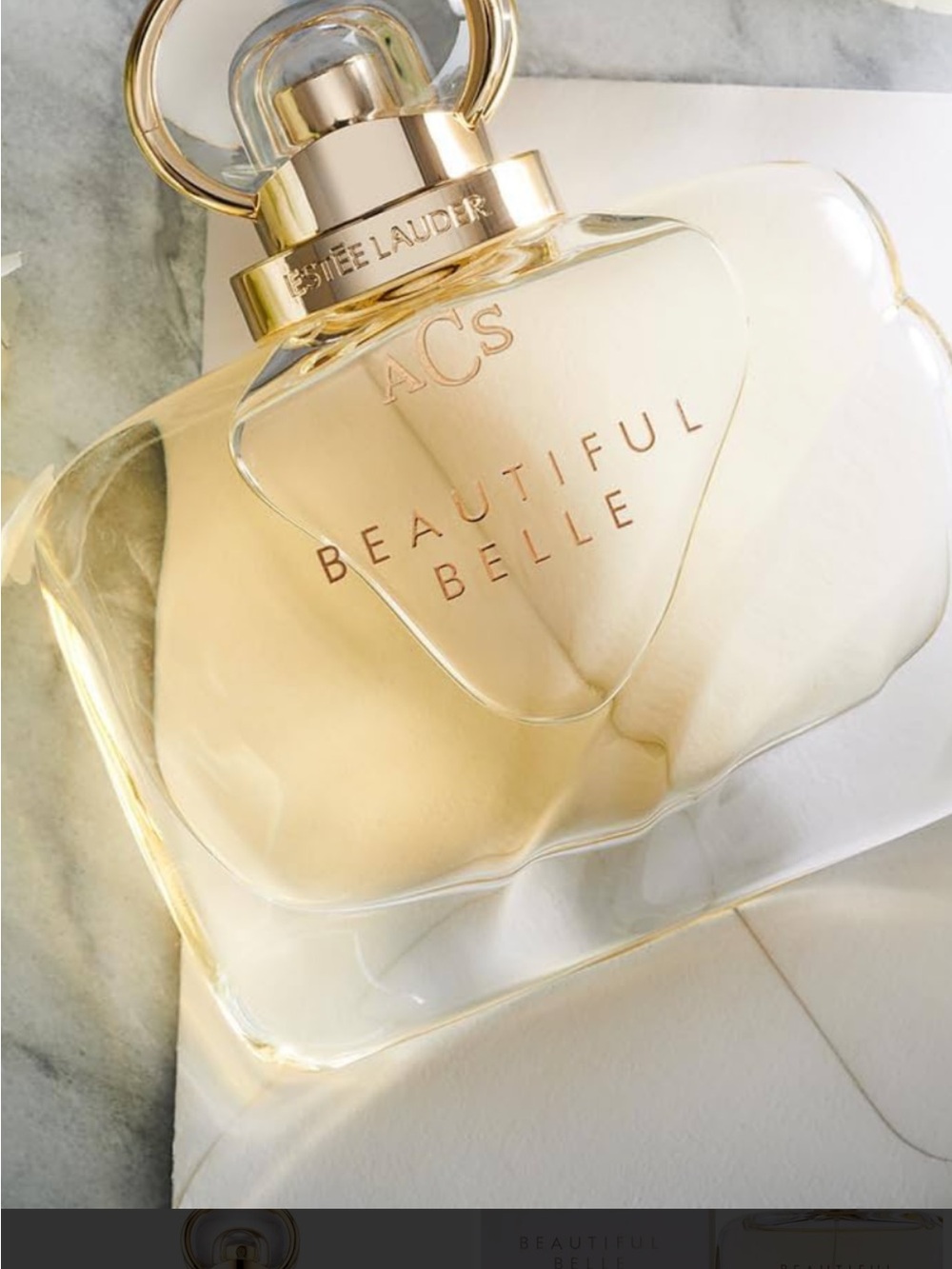 Estee Lauder Beautiful Belle Eau de Parfum - Pale Gold & Clear